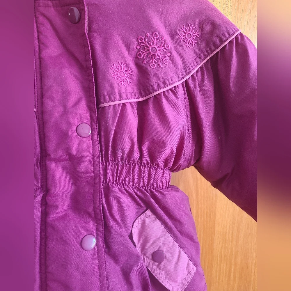 Girl's 2-piece snow suit - Picture 6 of 12